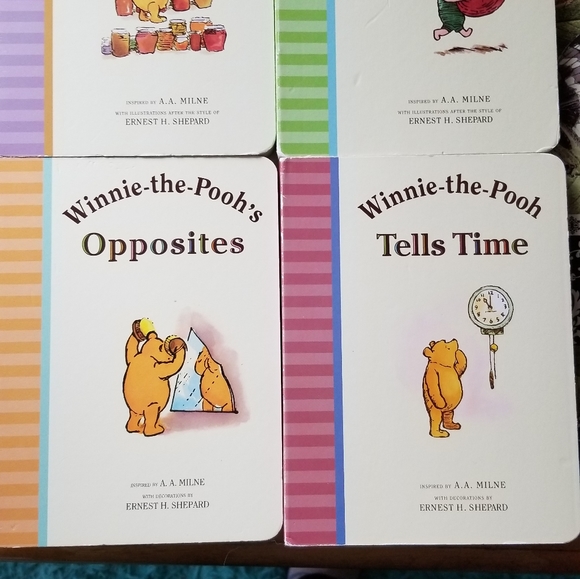 Winnie the Pooh Board Book Collection of 4 Books - Picture 8 of 9